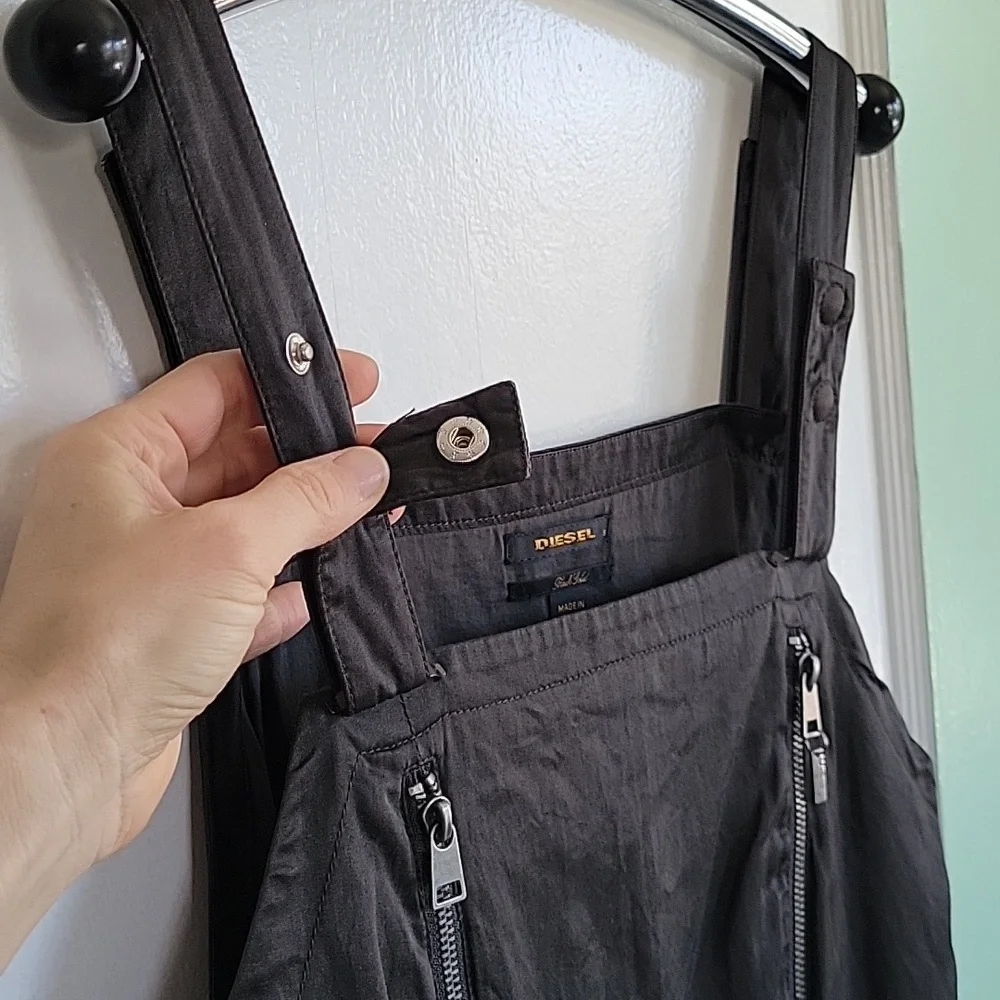 Guess Modern Gray Women's Dress Size S/M Silk Cotton Adjustable straps - Picture 5 of 13